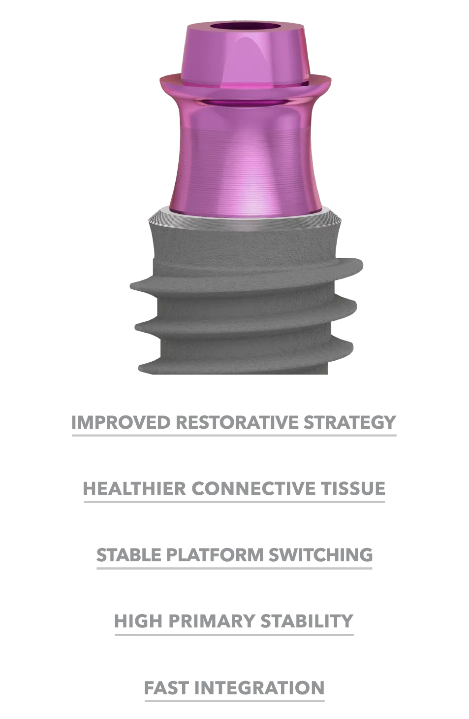 It has been introduced as a reduced invasive prosthetic protocol to minimize soft and hard tissue trauma.<br/>  This therapy is based on delivering the final prosthetic abutment right after an immediate implantation procedure, which will never be unscrewed again.<br/>  The protocol aims to protect hard and soft tissues by minimizing the number of prosthetic component replacement events, as these frequent abutment exchanges disrupt the surrounding peri-implant mucosal barrier, causing microtrauma in this area and marginal bone loss.