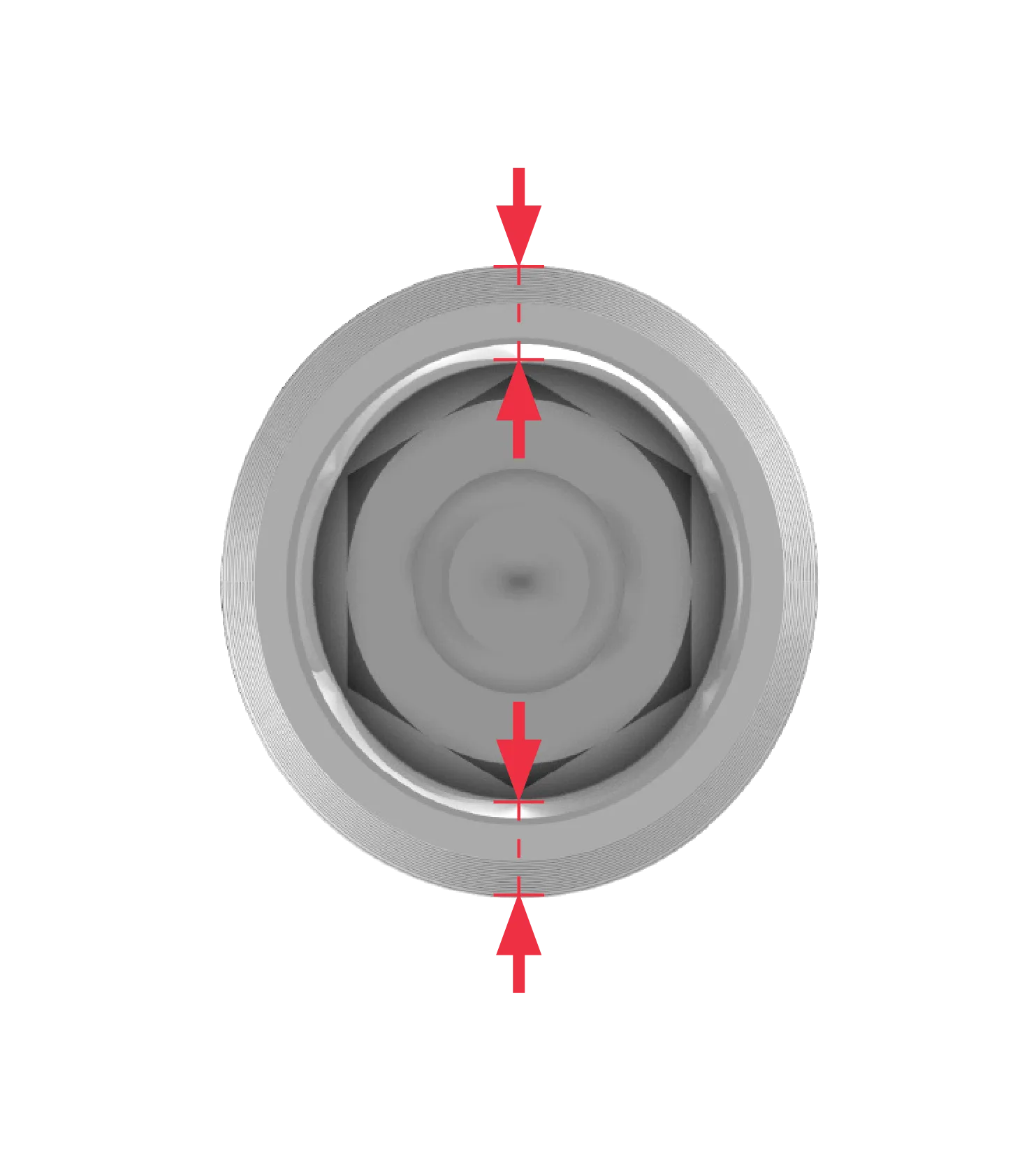 Crestal Bone Stability Maximum Aesthetics.<br/> P-3 Platform Switching design allows for an <span class="text-primary-500">increased connective soft tissue contact zone </span>both in height and volume. This integrates with the transmucosal part of the implant, with the effect of sealing off and protecting the marginal bone whilst boosting aesthetics end result as well as longevity