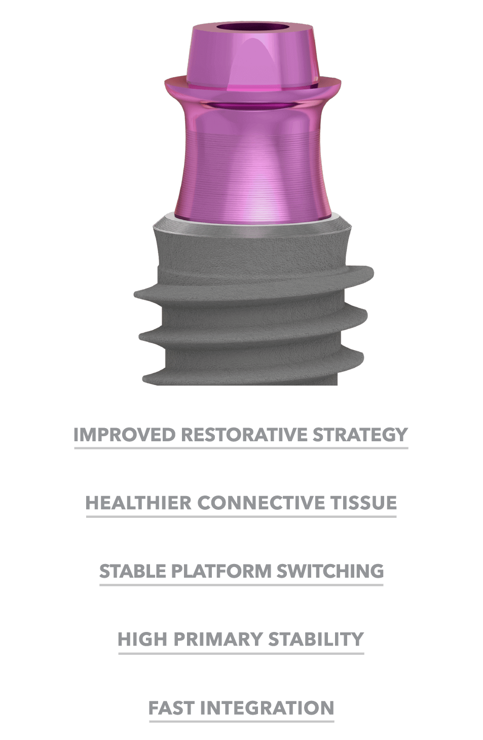 It has been introduced as a reduced invasive prosthetic protocol to minimize soft and hard tissue trauma.<br/>  This therapy is based on delivering the final prosthetic abutment right after an immediate implantation procedure, which will never be unscrewed again.<br/>  The protocol aims to protect hard and soft tissues by minimizing the number of prosthetic component replacement events, as these frequent abutment exchanges disrupt the surrounding peri-implant mucosal barrier, causing microtrauma in this area and marginal bone loss.